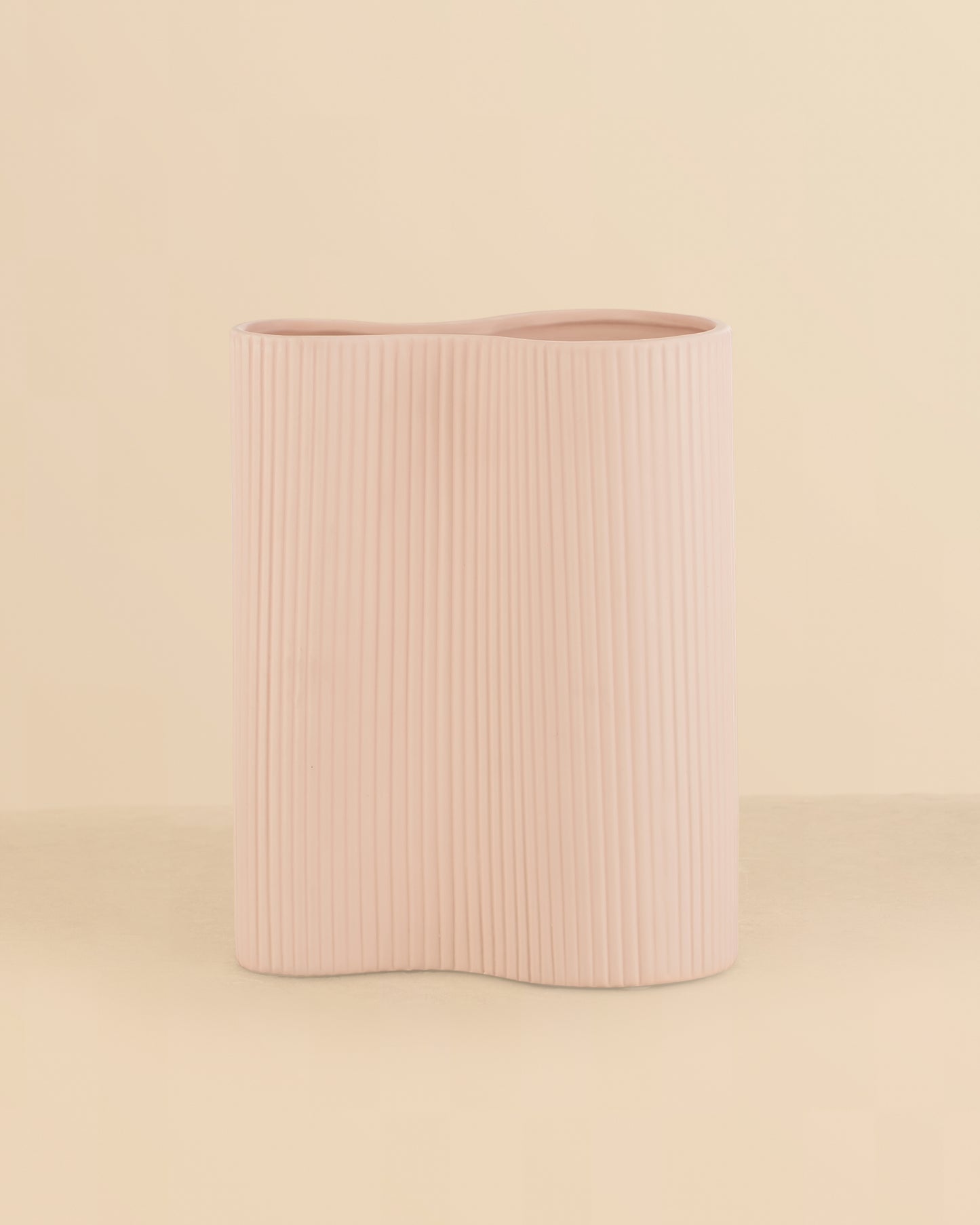Wavy Ceramic Vase