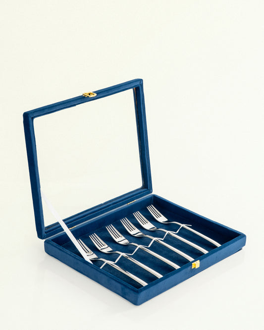 Talia Dinner Fork Silver Set 6 Pcs