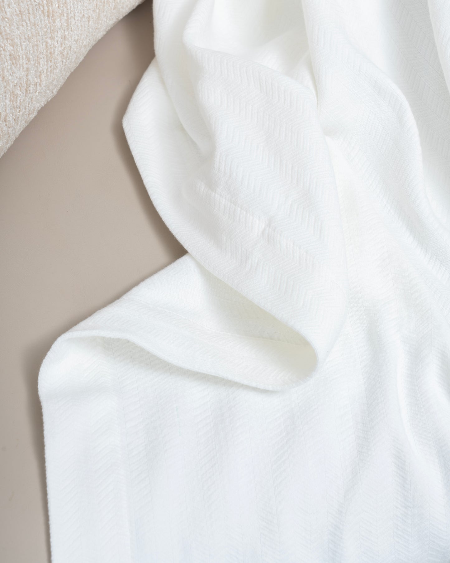 Cotton Herringbone Throw - Etre