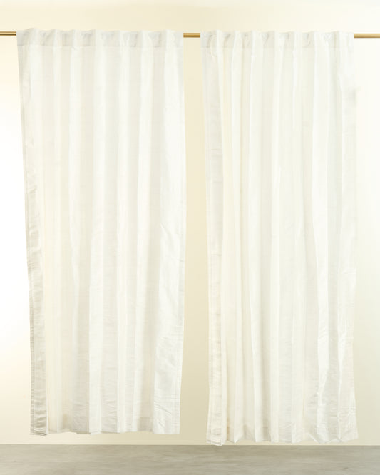 Silk Serenity Dupion Silk Curtain