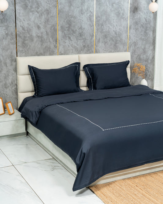 KEFI – 400 TC Embroidery Duvet Cover