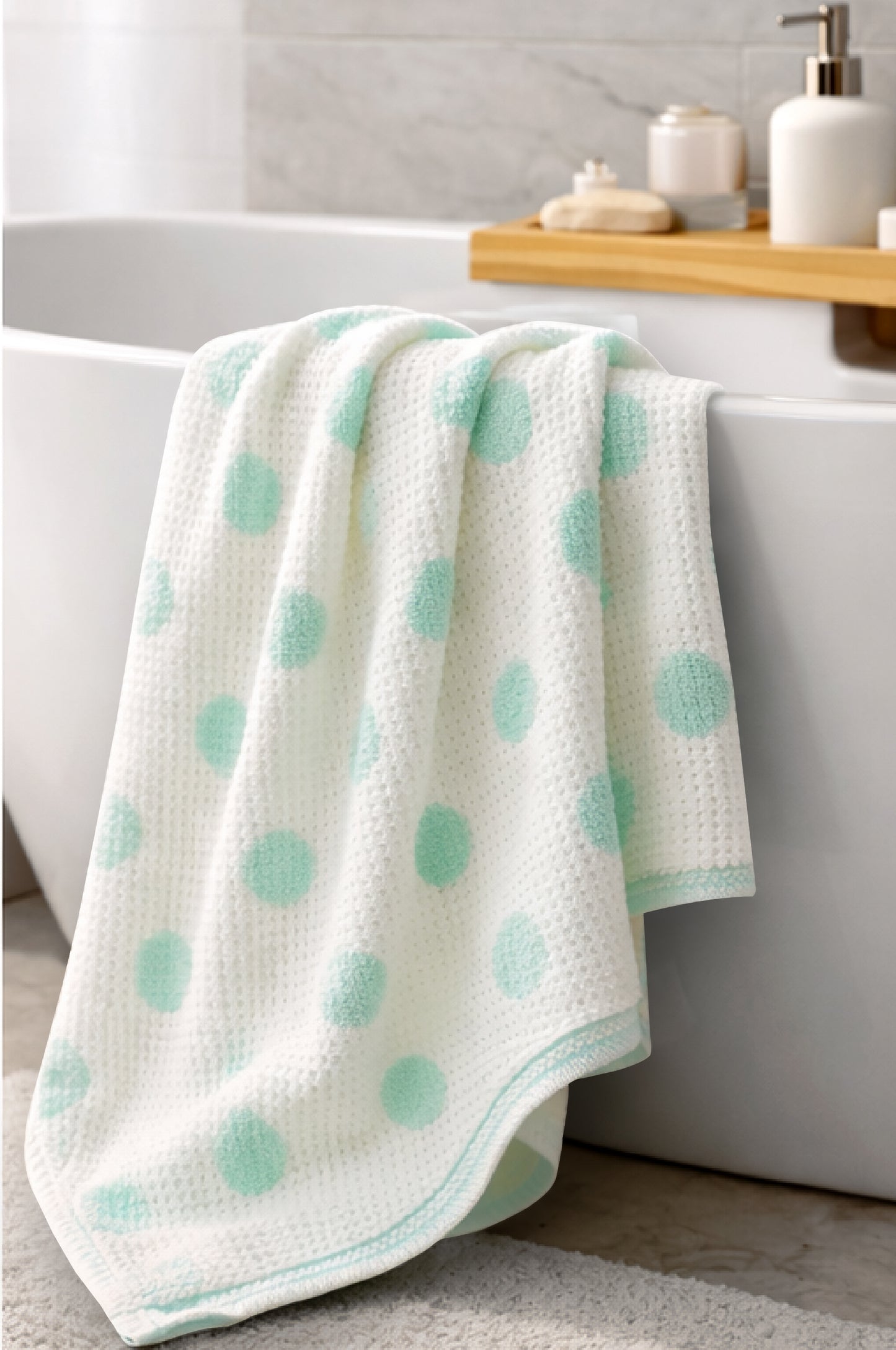 Yura 100% Premium Cotton Waffle Weave