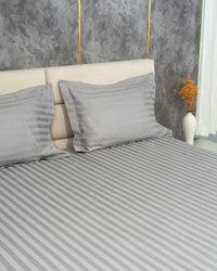 Italian Jacquard 400 TC Cotton Bed Sheet Set