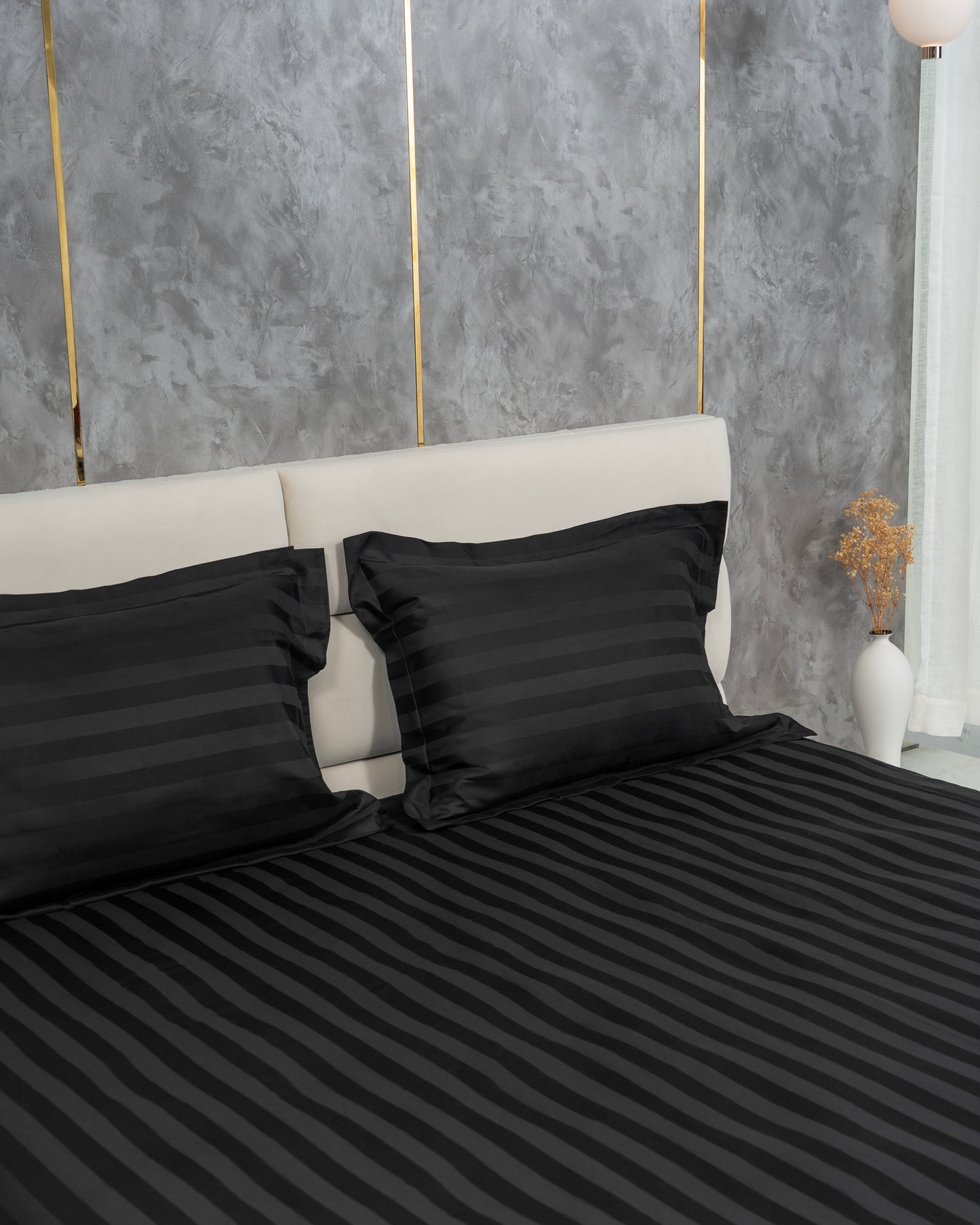 Italian Jacquard 400 TC Cotton Bed Sheet Set