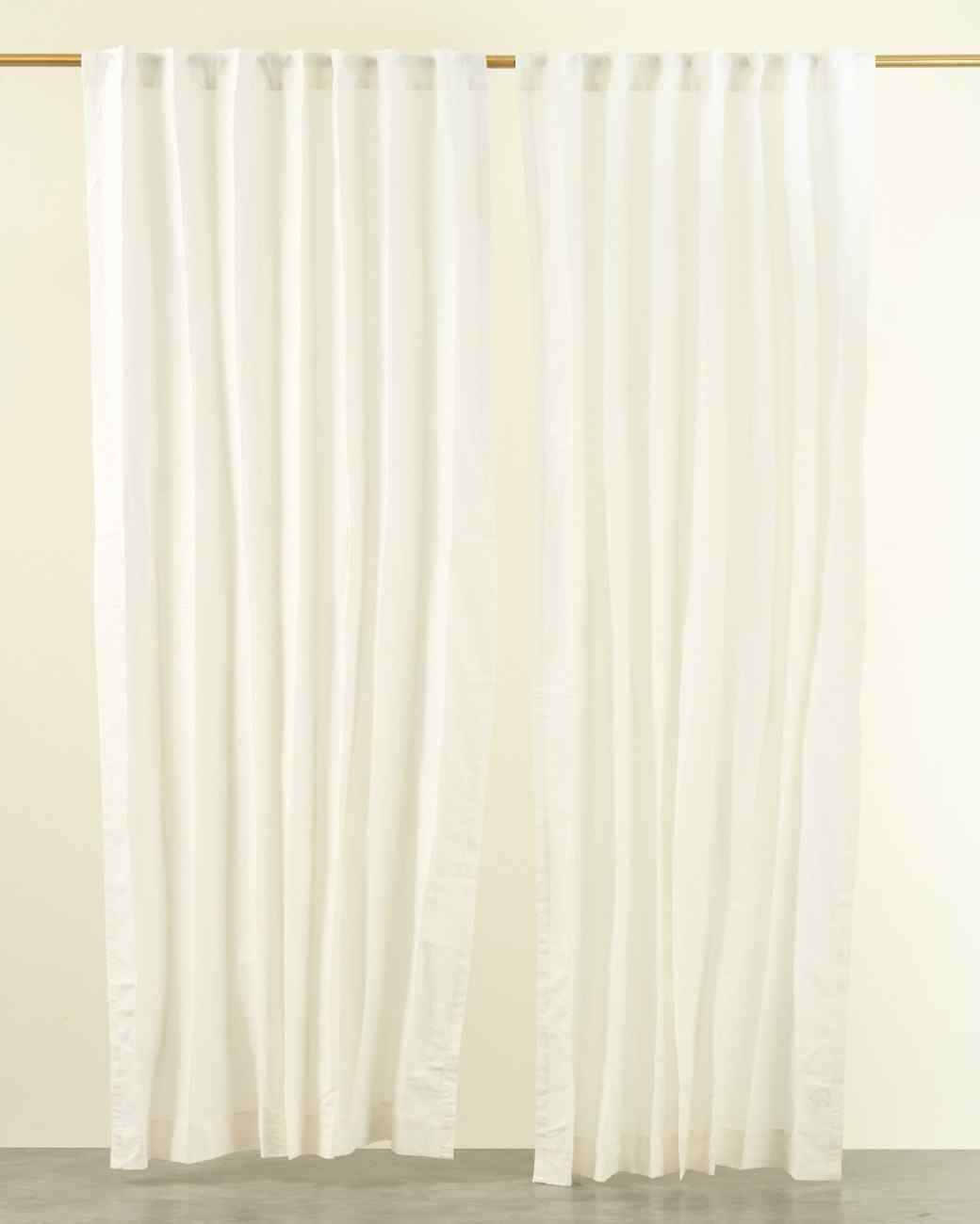Linen–Cotton Solid Curtain - Mihira Solid Plain