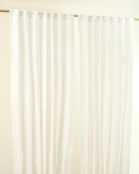 Linen–Cotton Solid Curtain - Mihira Solid Plain