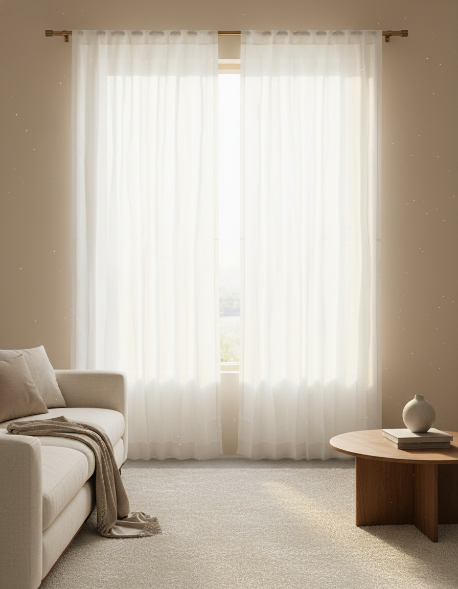 Mahin LL Gauze Curtain