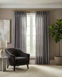 Mahin 100% Flax Linen Gauze Curtain