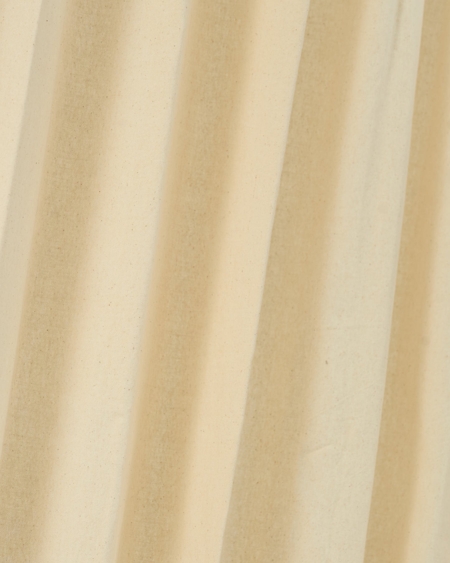 Cotton–Linen Ivory-Beige Curtain - Avira solid plain
