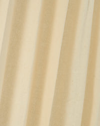 Cotton–Linen Ivory-Beige Curtain - Avira solid plain