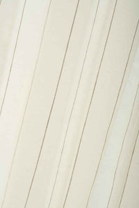 Linen–Cotton Brown Stripe Curtain - Mihira Stripe