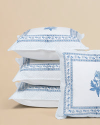 Suki Padma Boota Hand Block Cushion Cover