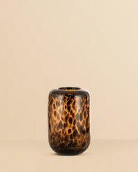 Leopard Dots Glass Vase