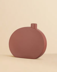 Modern Japanese Vase – Terracotta Rose