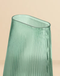 Louvers Glass Vase