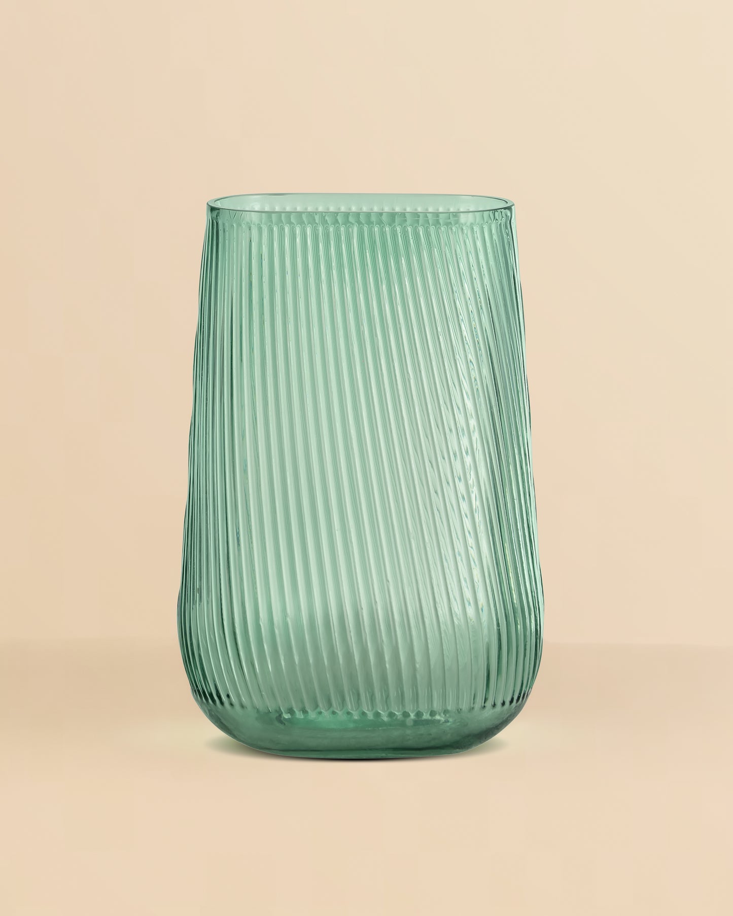Louvers Glass Vase