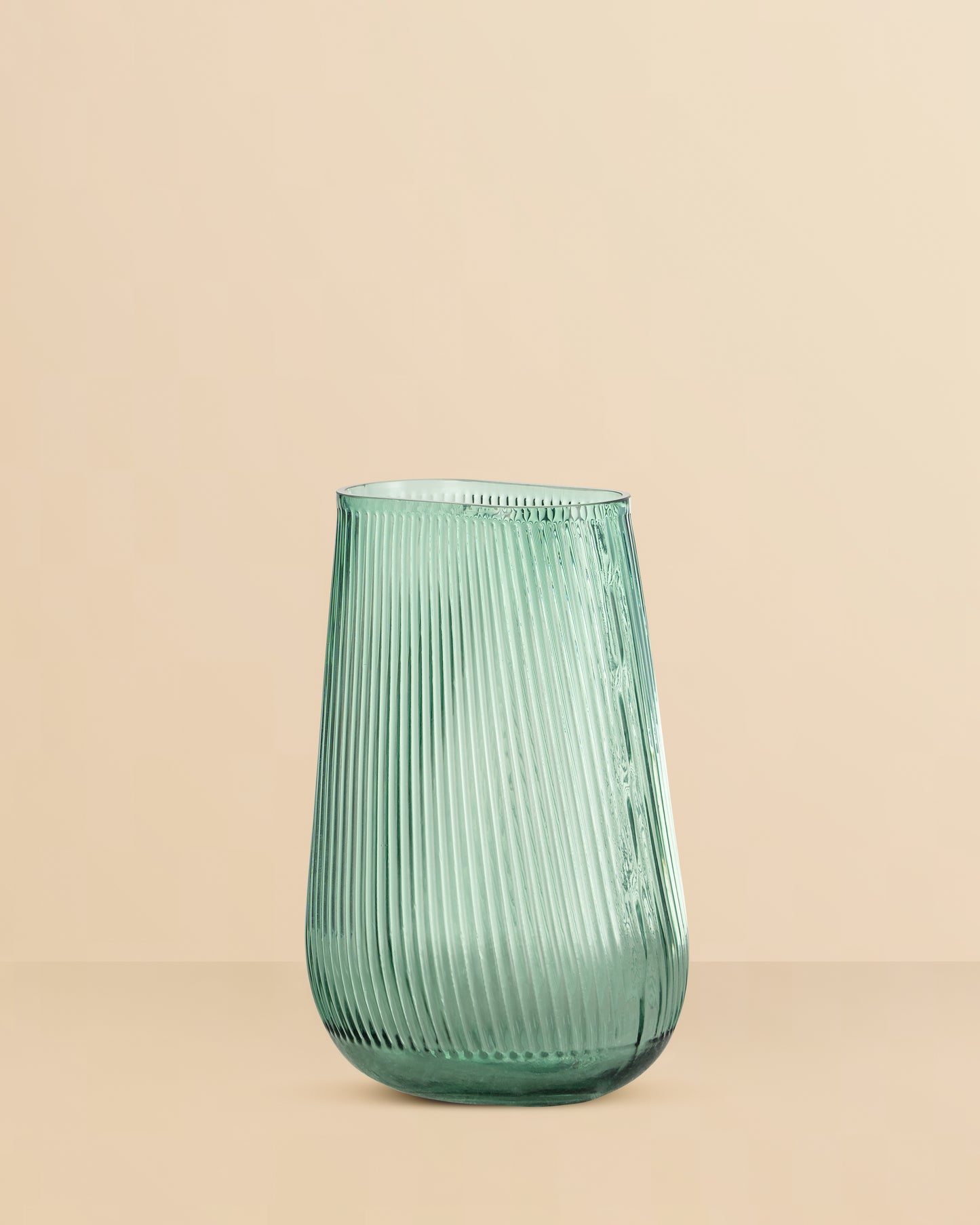 Louvers Glass Vase