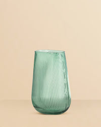 Louvers Glass Vase