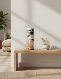 Geometric Ceramic Vase