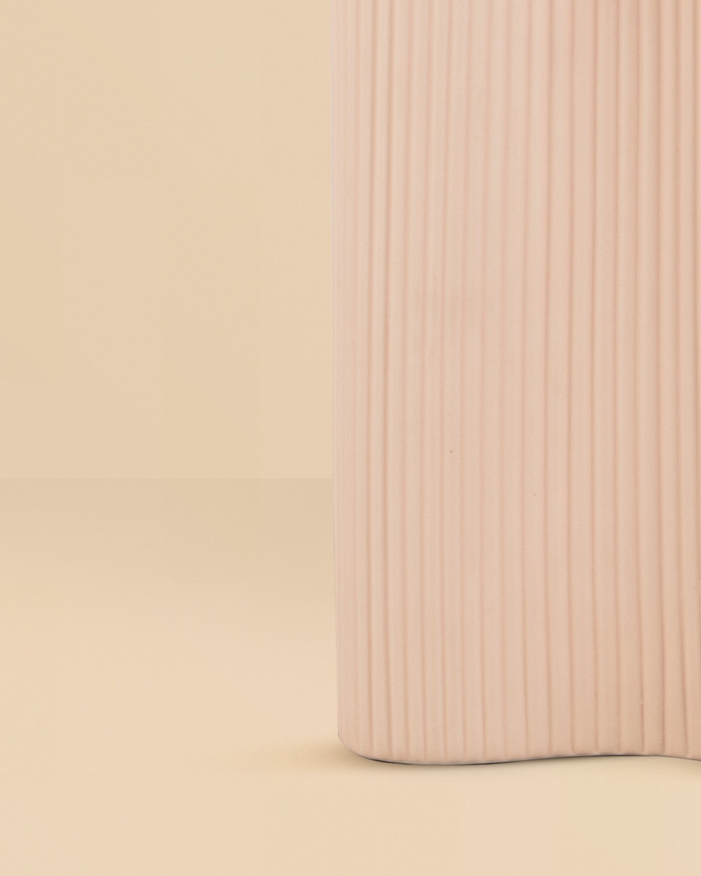 Wavy Ceramic Vase