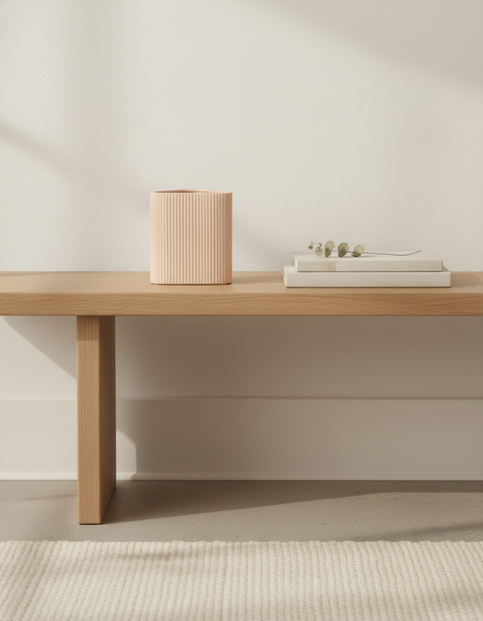 Wavy Ceramic Vase