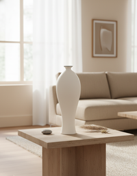 Bud Brushed Ceramic Vase