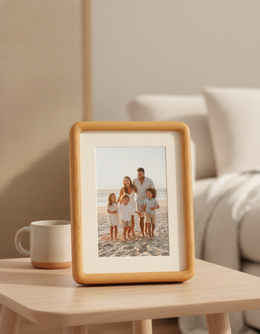 Glimpse Natural Wooden Photo Frame