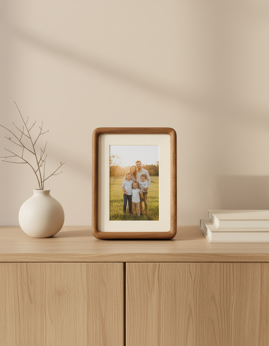 Glimpse Natrul Wooden Photo Frame