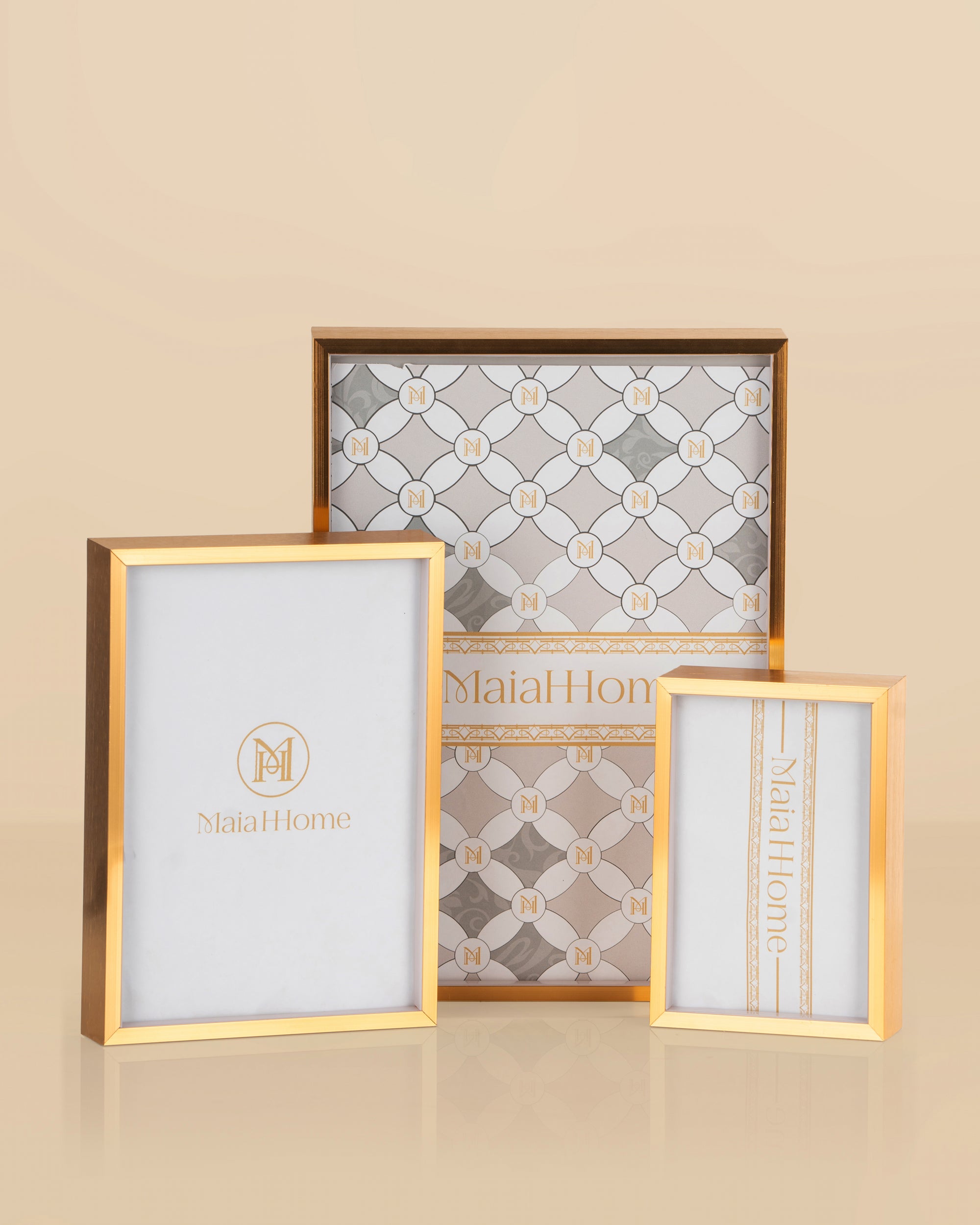 Memories in Metal Photo Frame - Gold
