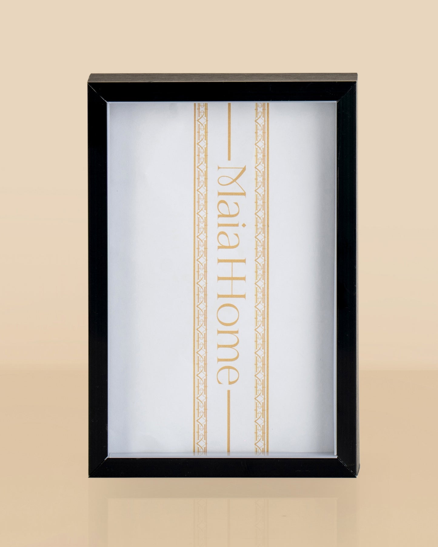 Memories in Metal Photo Frame - Black