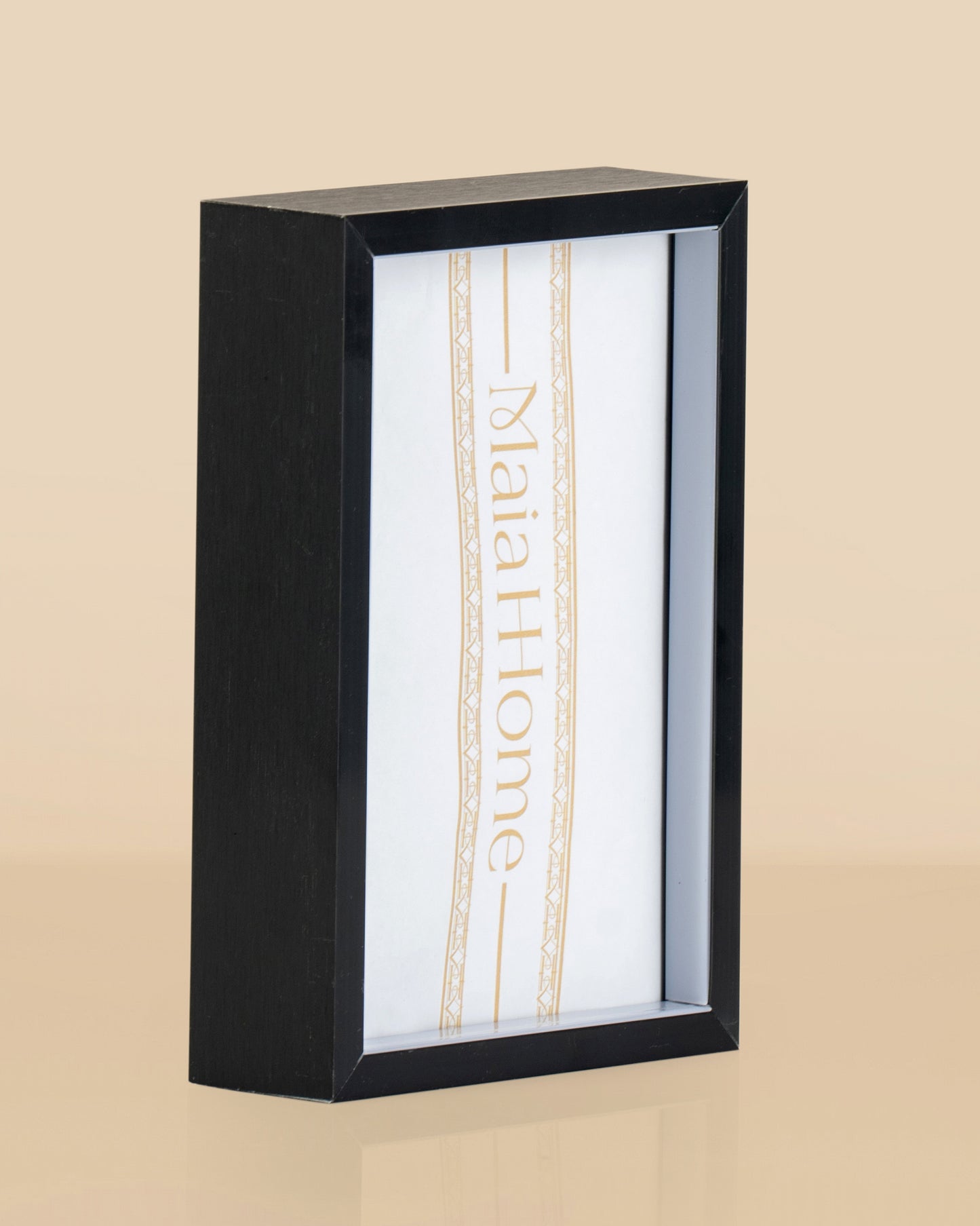 Memories in Metal Photo Frame - Black