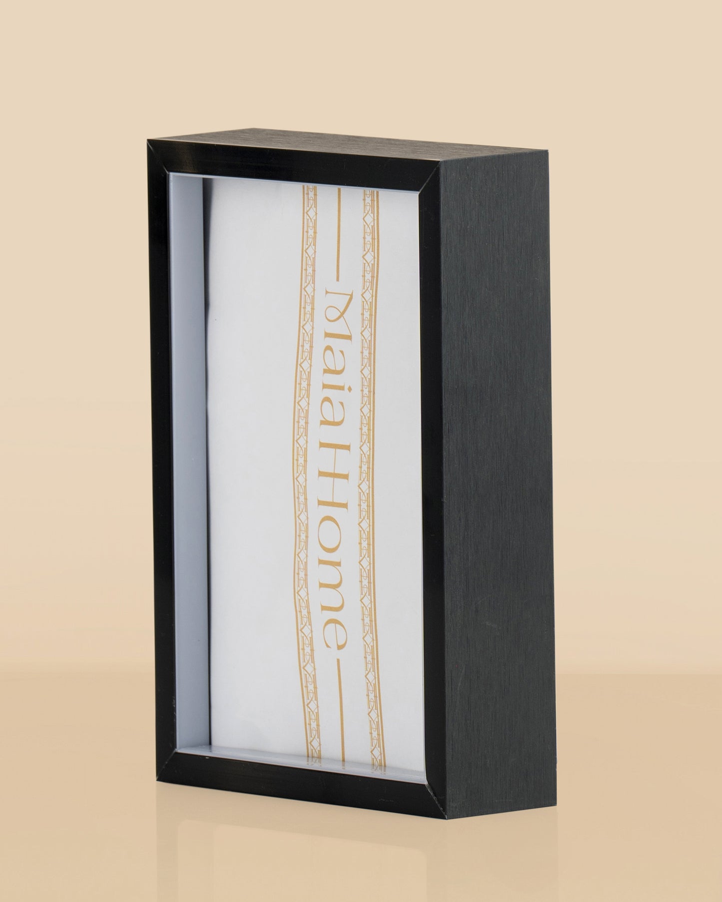 Memories in Metal Photo Frame - Black