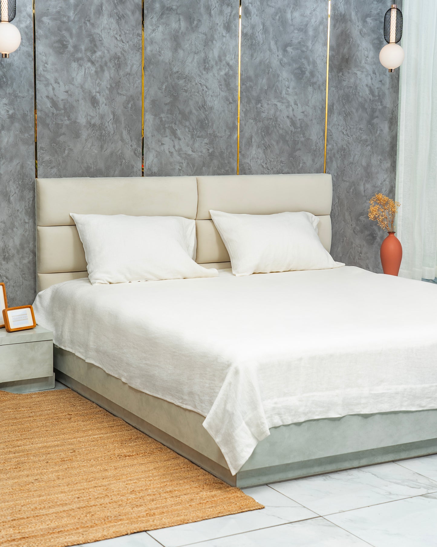 ERIN 100% Linen Bed Sheet Set