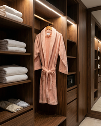 IVANA – Classic Velour Bathrobe