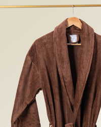 IVANA – Classic Velour Bathrobe