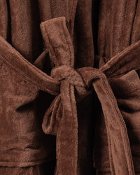 IVANA – Classic Velour Bathrobe