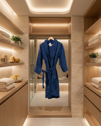 IVANA – Classic Velour Bathrobe