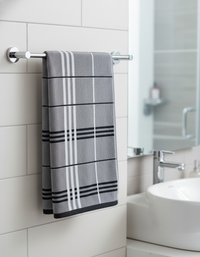 Emara Plaid Bath Towel