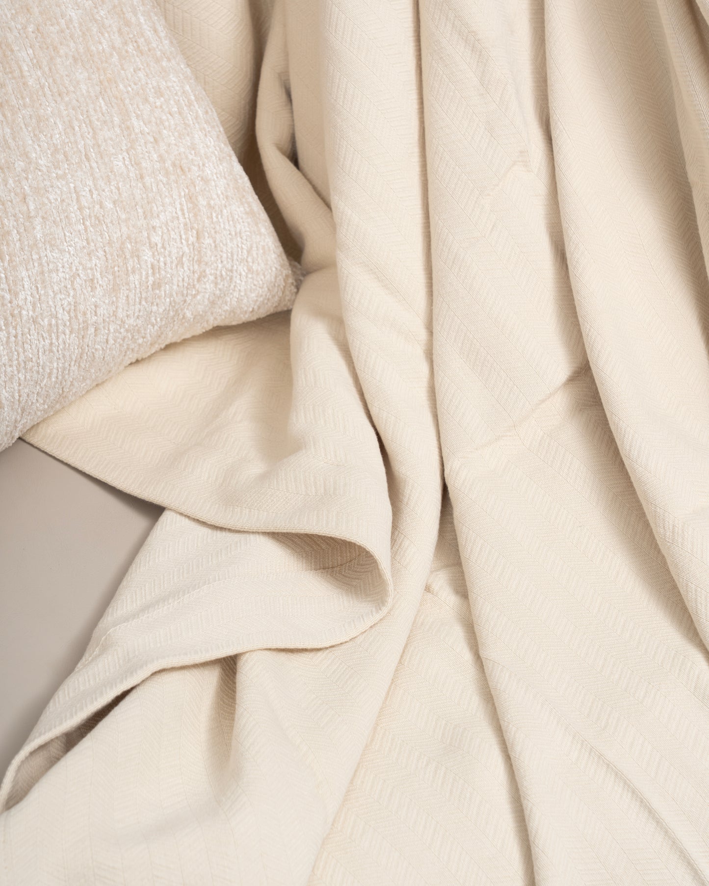 Cotton Herringbone Throw - Etre