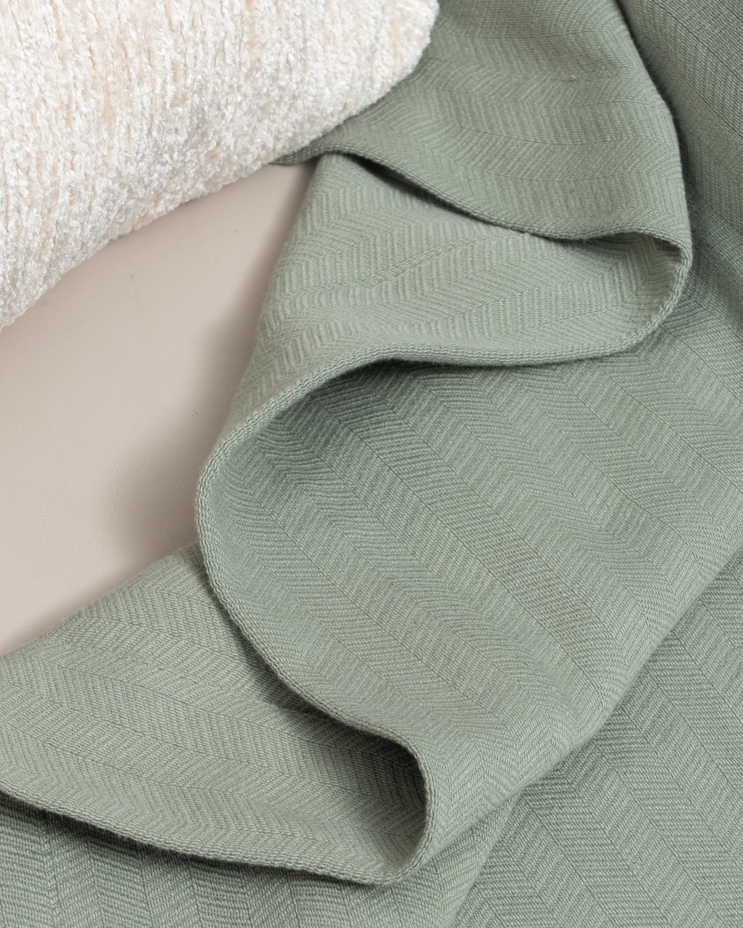 Cotton Herringbone Throw - Etre
