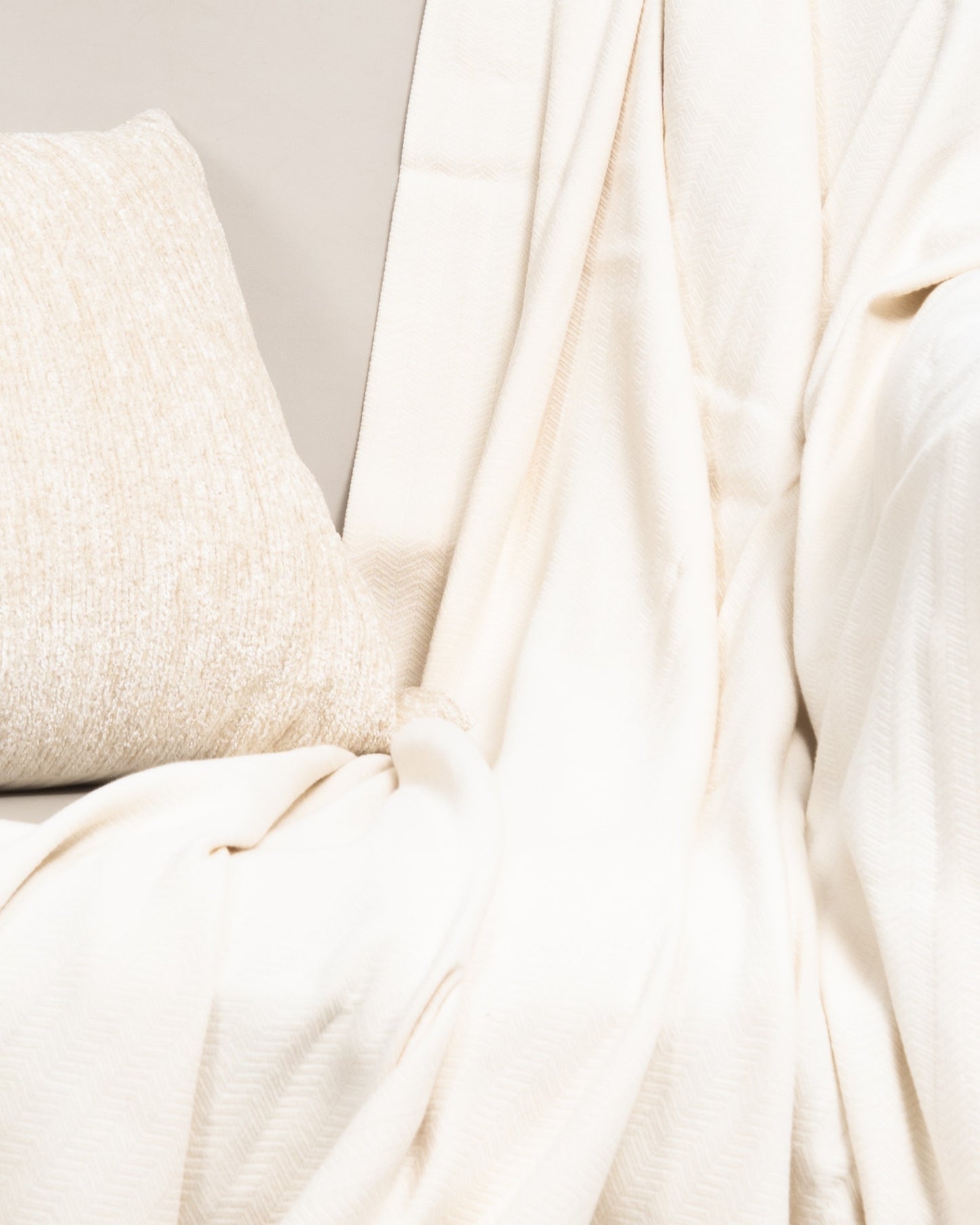 Cotton Herringbone Throw - Etre