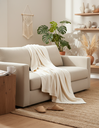 Cotton Herringbone Throw - Etre