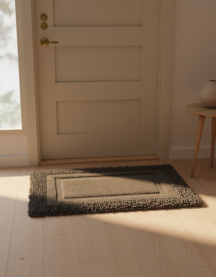 Premium Cotton Chenille Footmat