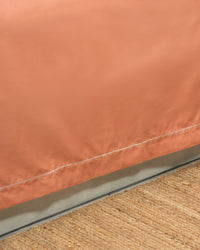 Keefi - Seren Curve 100% Cotton 400 Tc Embroidered Bedsheet Set.