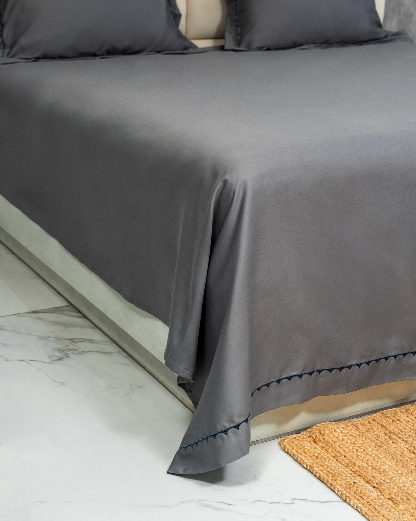 KEFI – 400 TC EMBROIDERED BEDSHEET SET (100270)