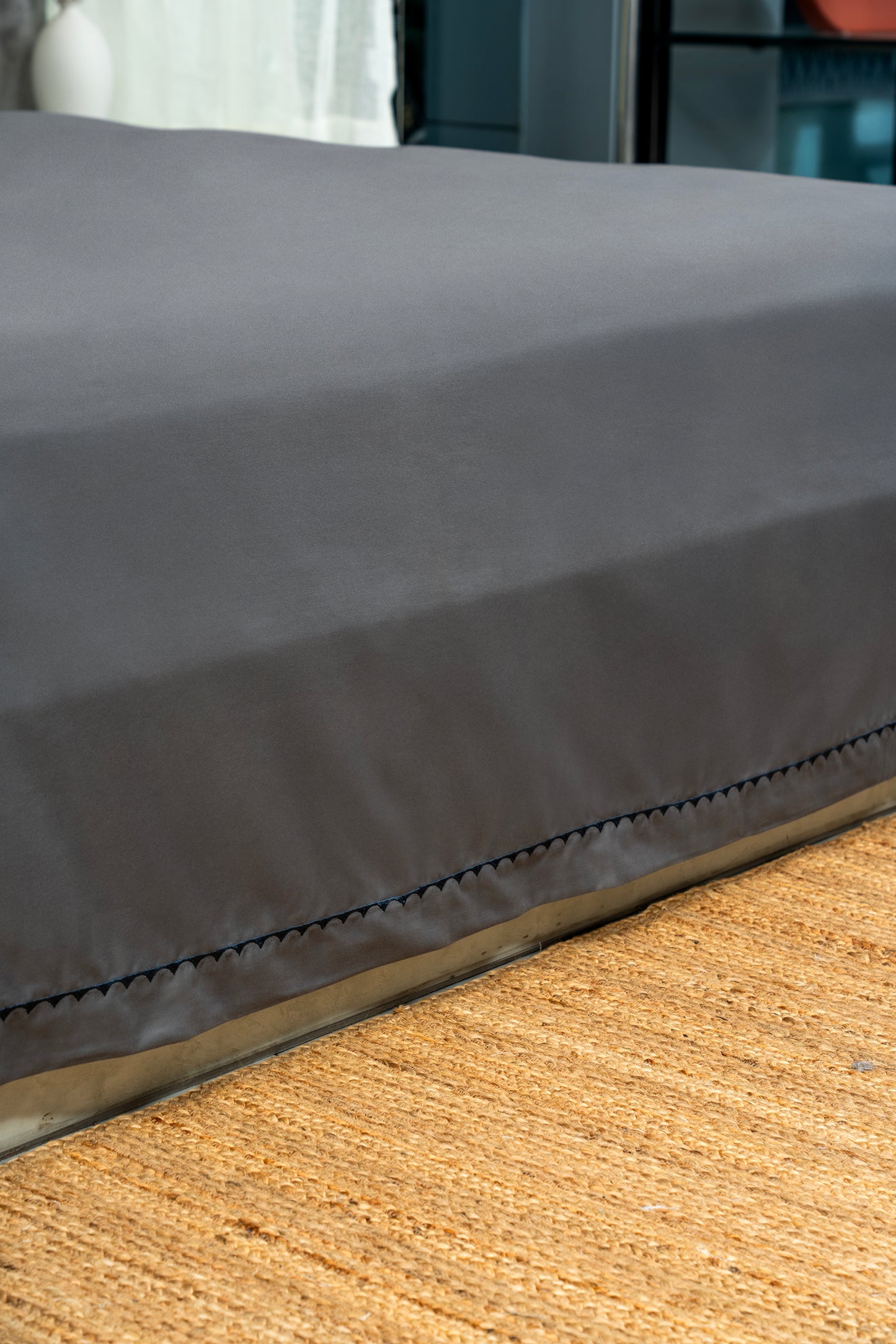 KEFI – 400 TC EMBROIDERED BEDSHEET SET (100270)