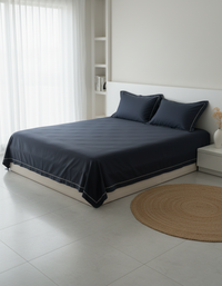 KEFI – 400 TC EMBROIDERED BEDSHEET SET (100270)