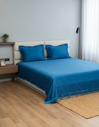 Resver - Majestic Interlace 100% Cotton 500 TC Embroidery Bedsheet Set.