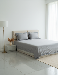 Resver - Majestic Interlace 100% Cotton 500 TC Embroidery Bedsheet Set.