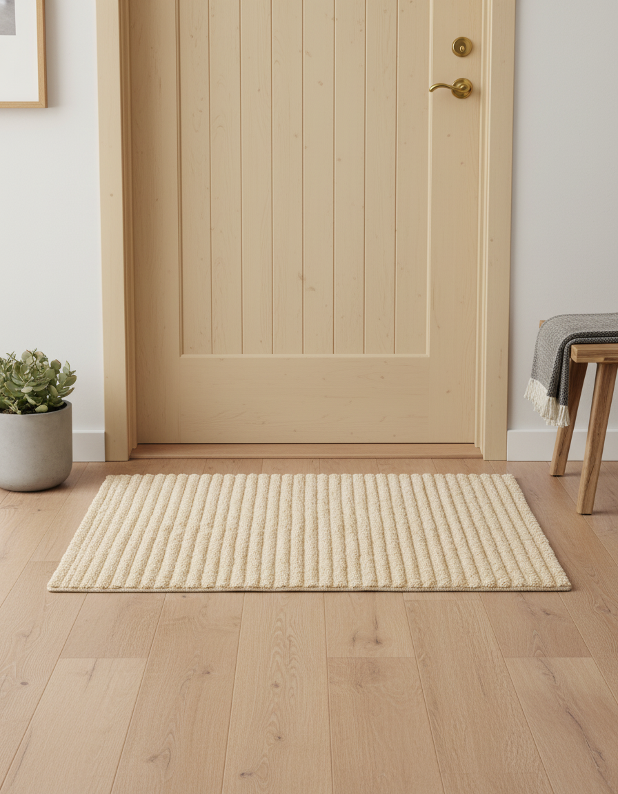 Premium Cotton Ribbed Footmat